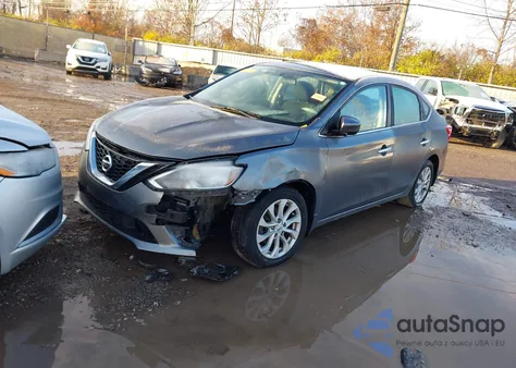 2019 Nissan Sentra Sv z USA, uszkodzony, nr VIN 3N1AB7AP5KY302835